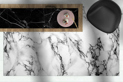עודפים - White Marble - שטיח ויניל מעוצב 60/100