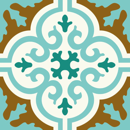 מדבקות אריחי רצפה דגם - אגאדיר