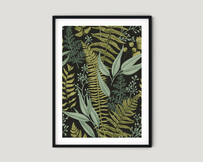 הדפס - משפחת עלים כהה