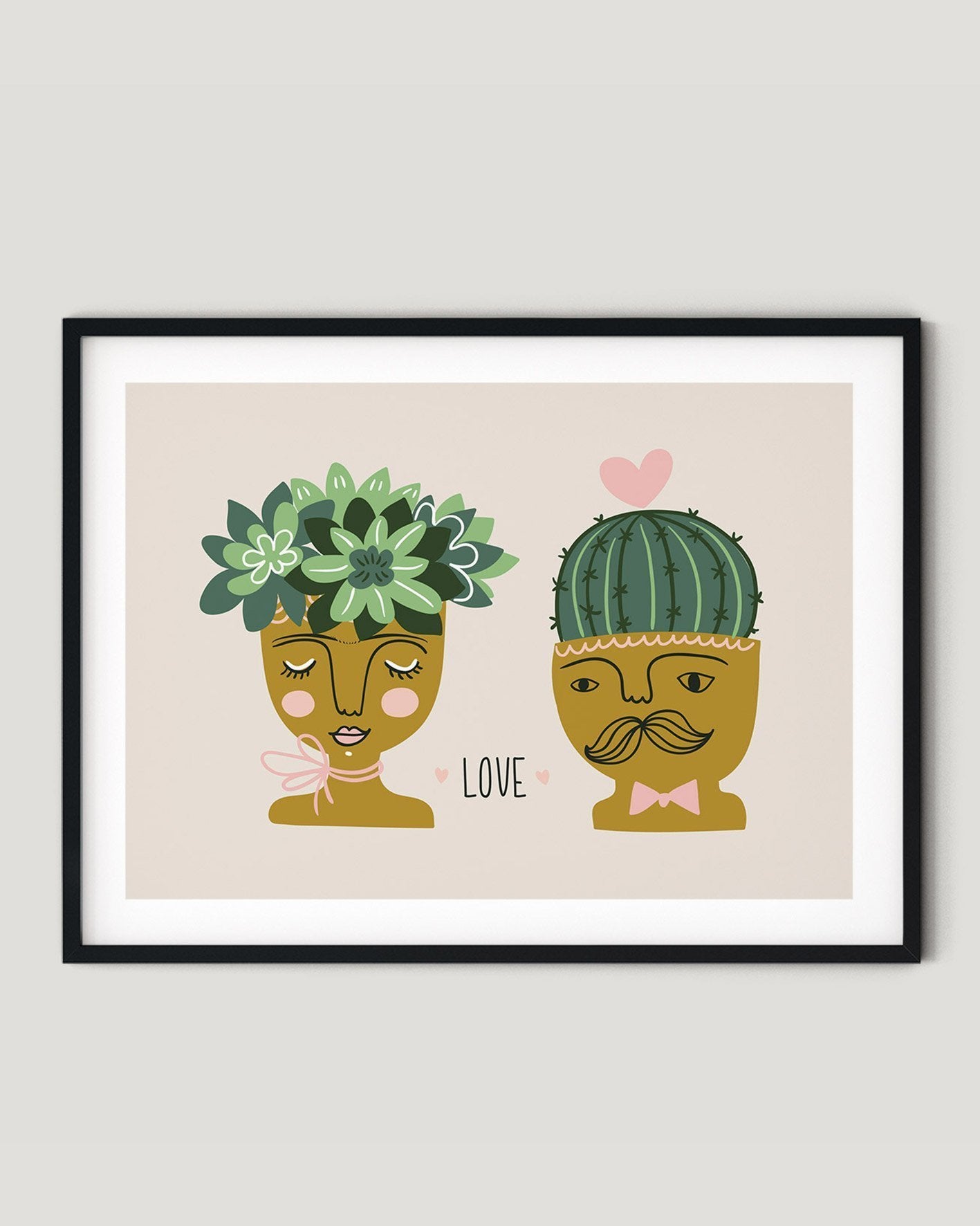 הדפס - זוג עציצים