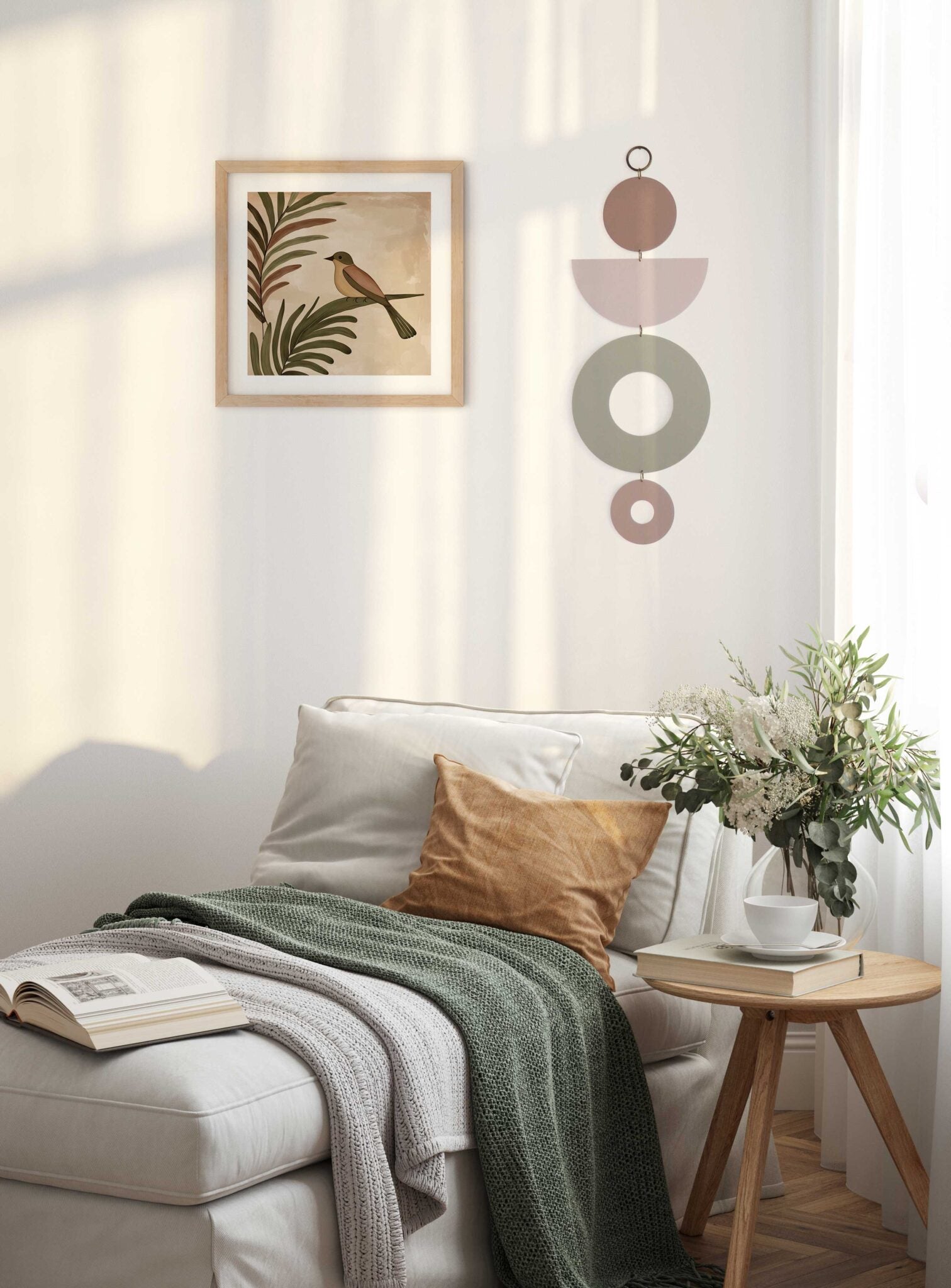 תכשיט קיר Geo matcha 01