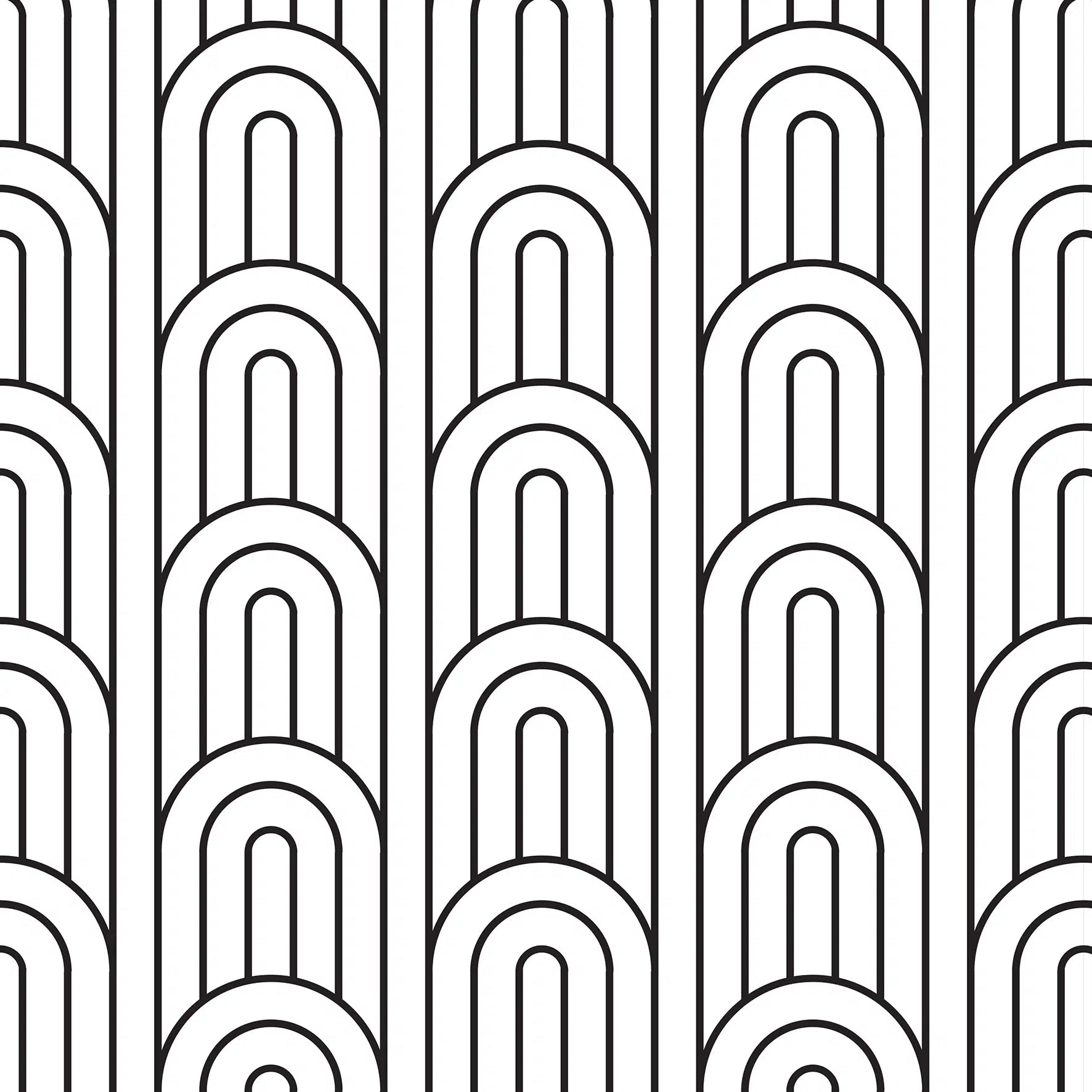 טפט לקיר - דגם  Geometric