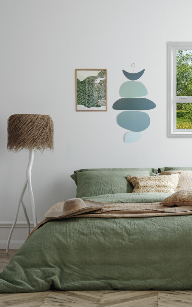 תכשיט קיר בלאנס ירוק