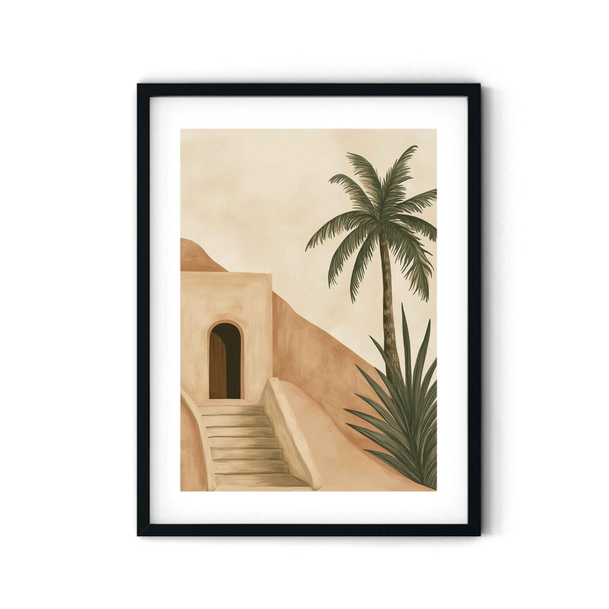 פוסטר - Desert house