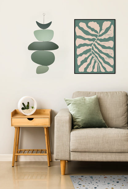 תכשיט קיר בלאנס ירוק