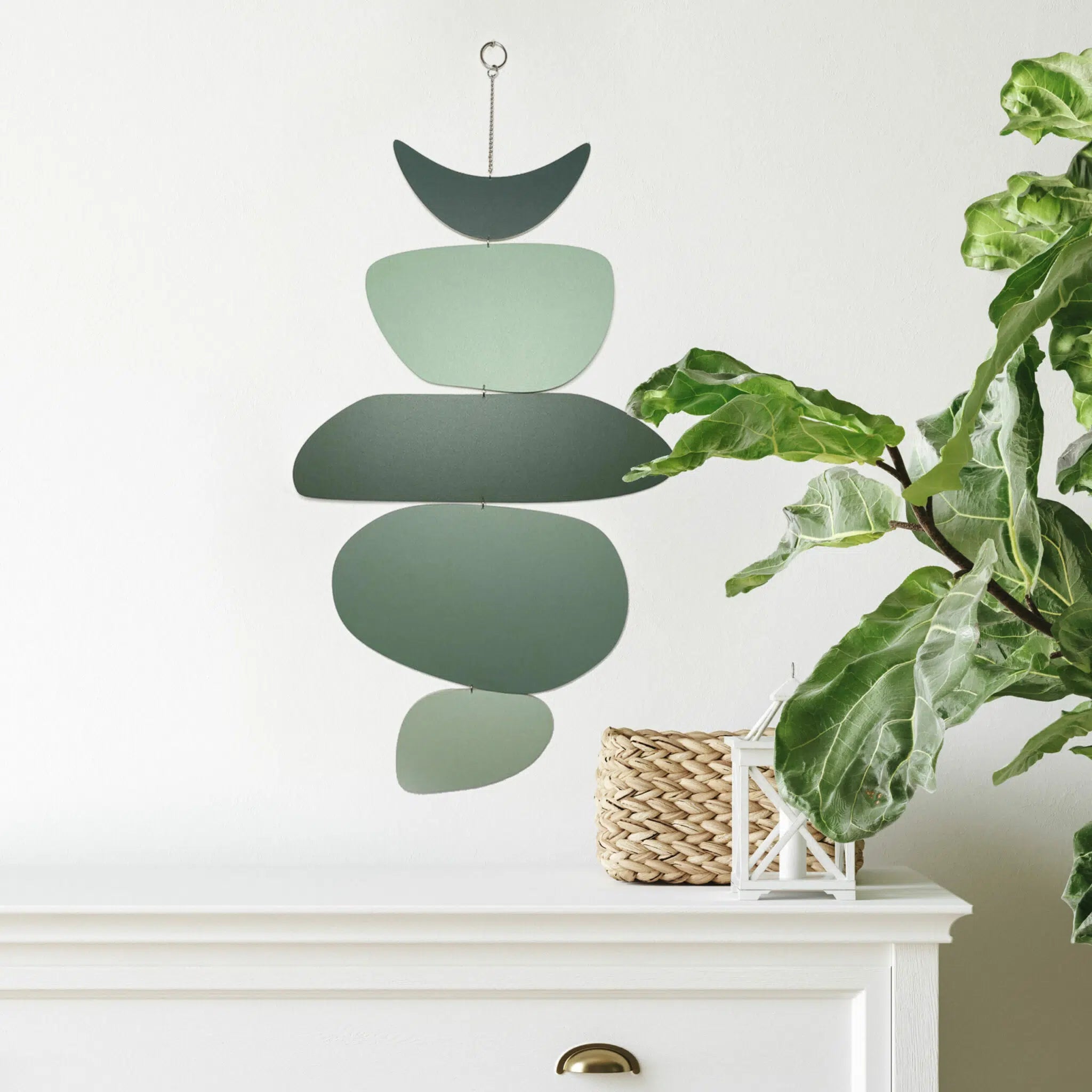 תכשיט קיר בלאנס ירוק