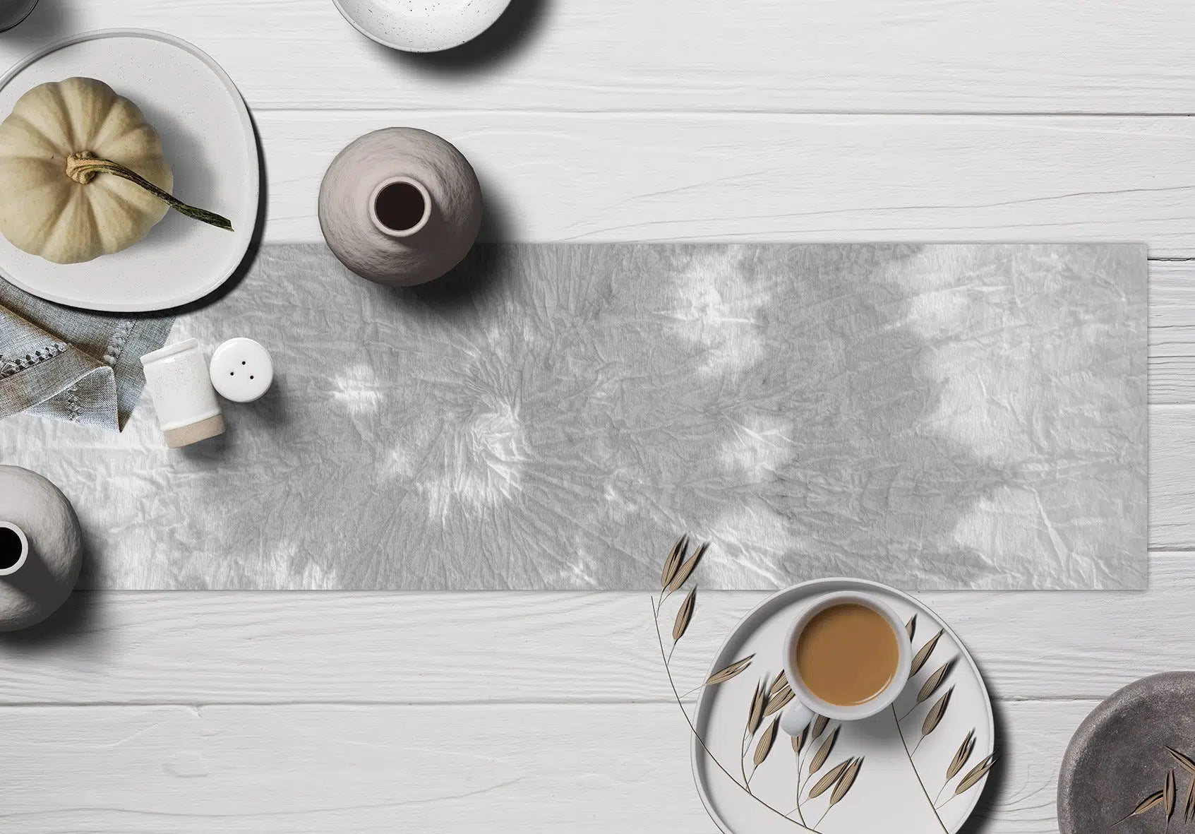 ראנר ויניל - דגם Gray Tie Dye