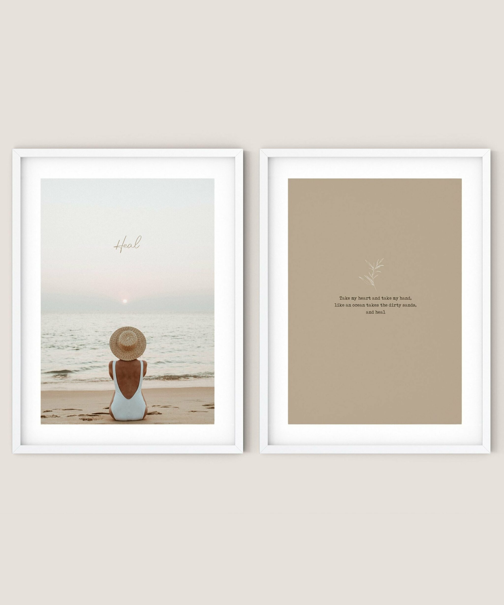 Heal - זוג פוסטרים