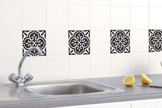 מדבקות אריחי קיר - הנרי