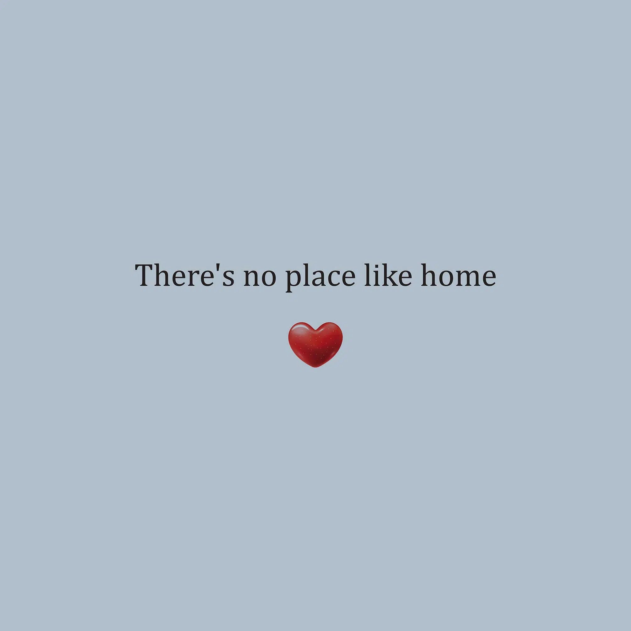 עודפים - זוג הדפסים לקיר המיועדים למיסגור - There's no place like home