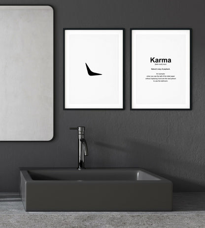 Karma - זוג פוסטרים