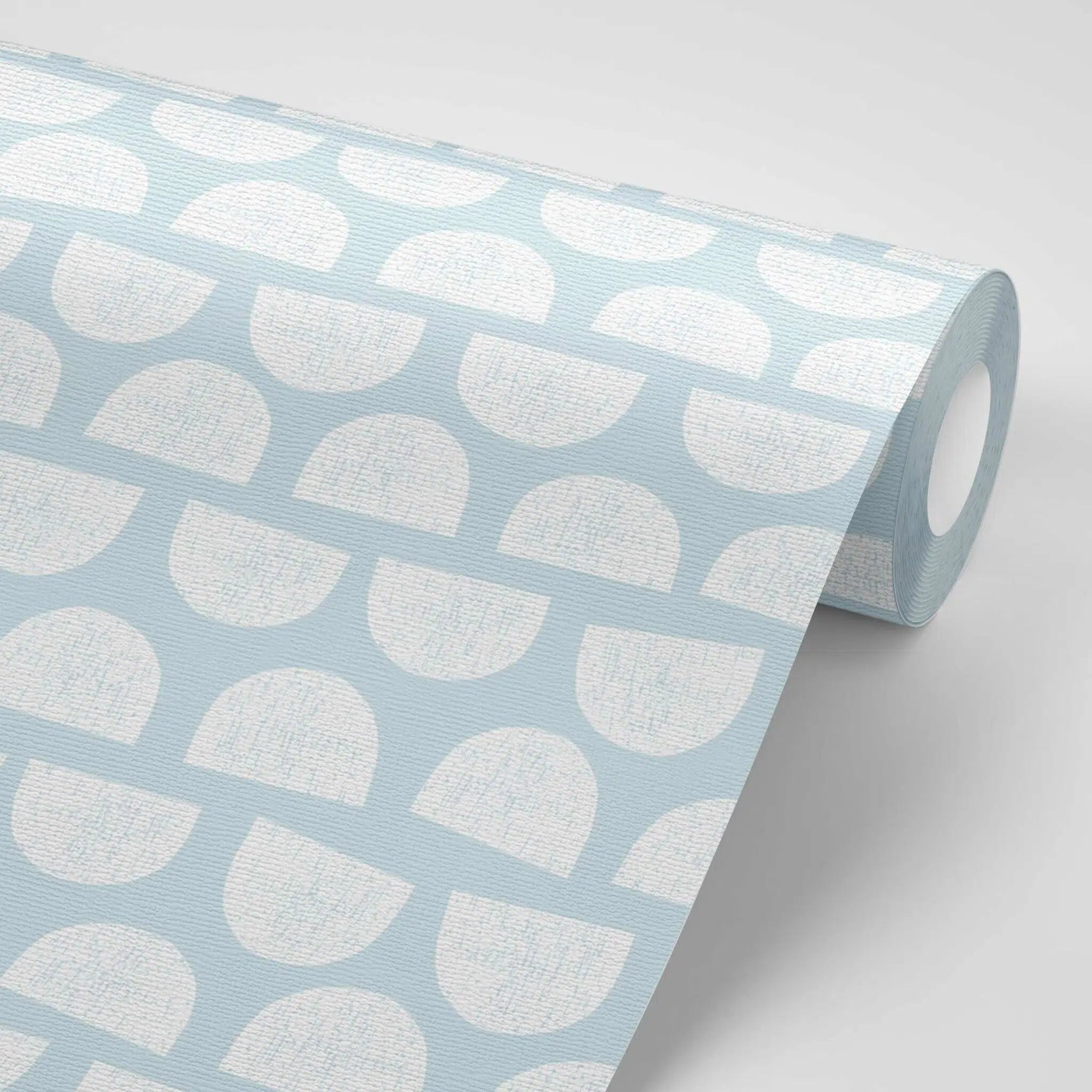 טפט לקיר - דגם  אבסטרקט תכלת