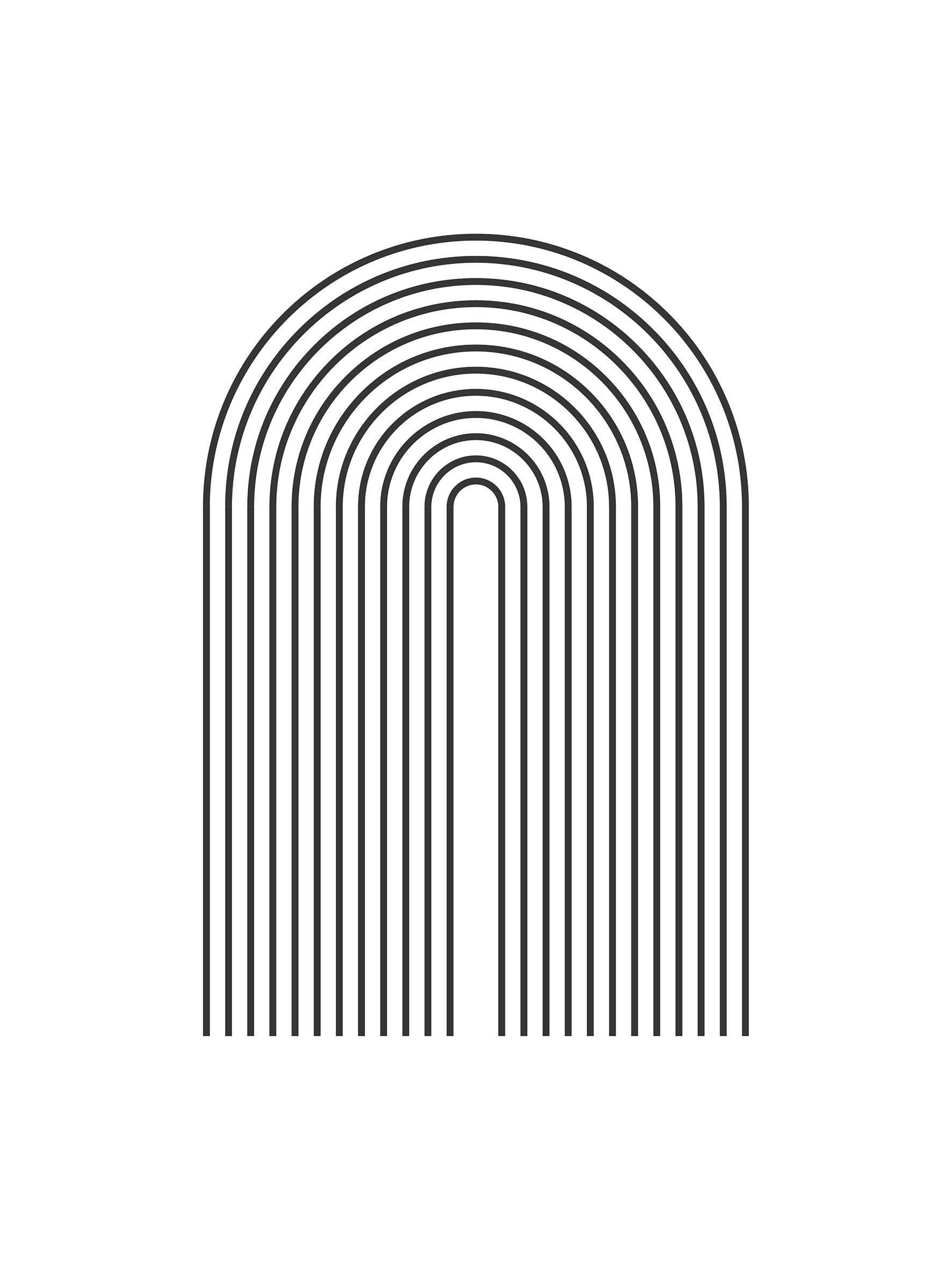 שלישיית הדפסים - Geometric shapes