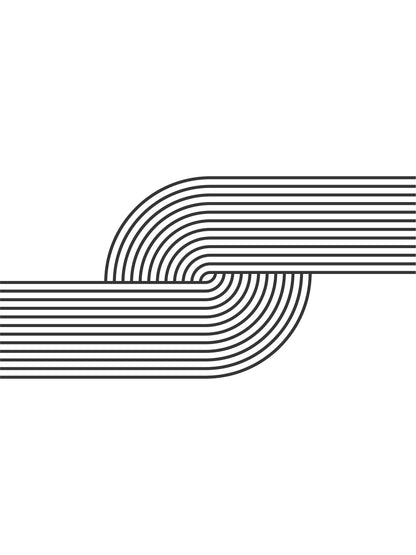 שלישיית הדפסים - Geometric shapes