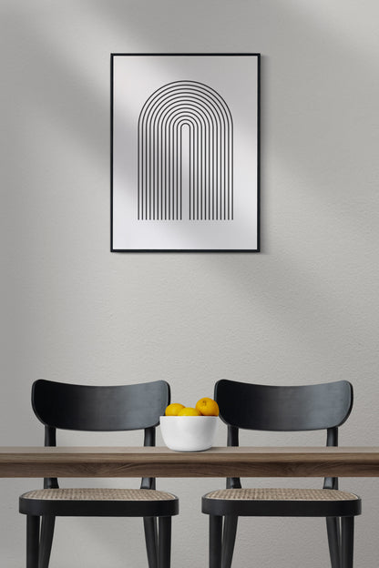 שלישיית פוסטרים - Geometric shapes