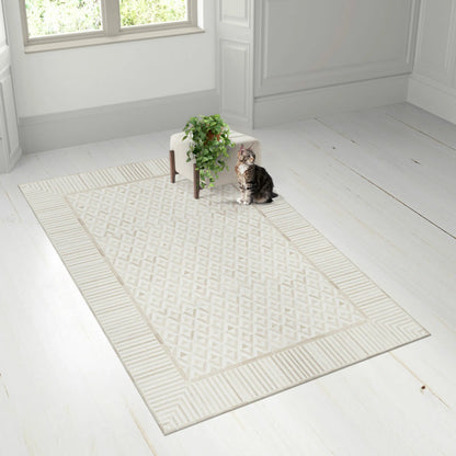 עודפים - שטיח ויניל מעוצב - דגם Moroccan geometric floor