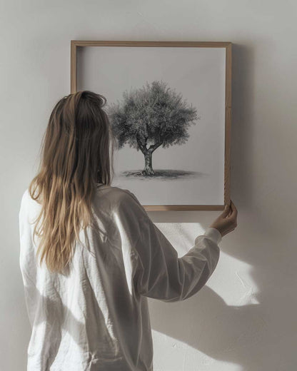 הדפס - Olive tree