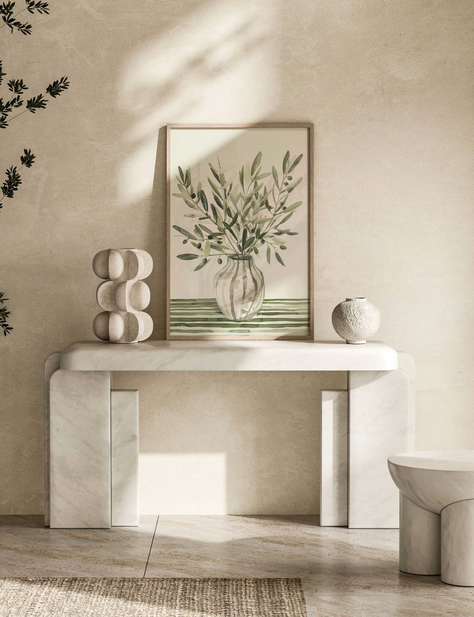 פוסטר - Olive vase