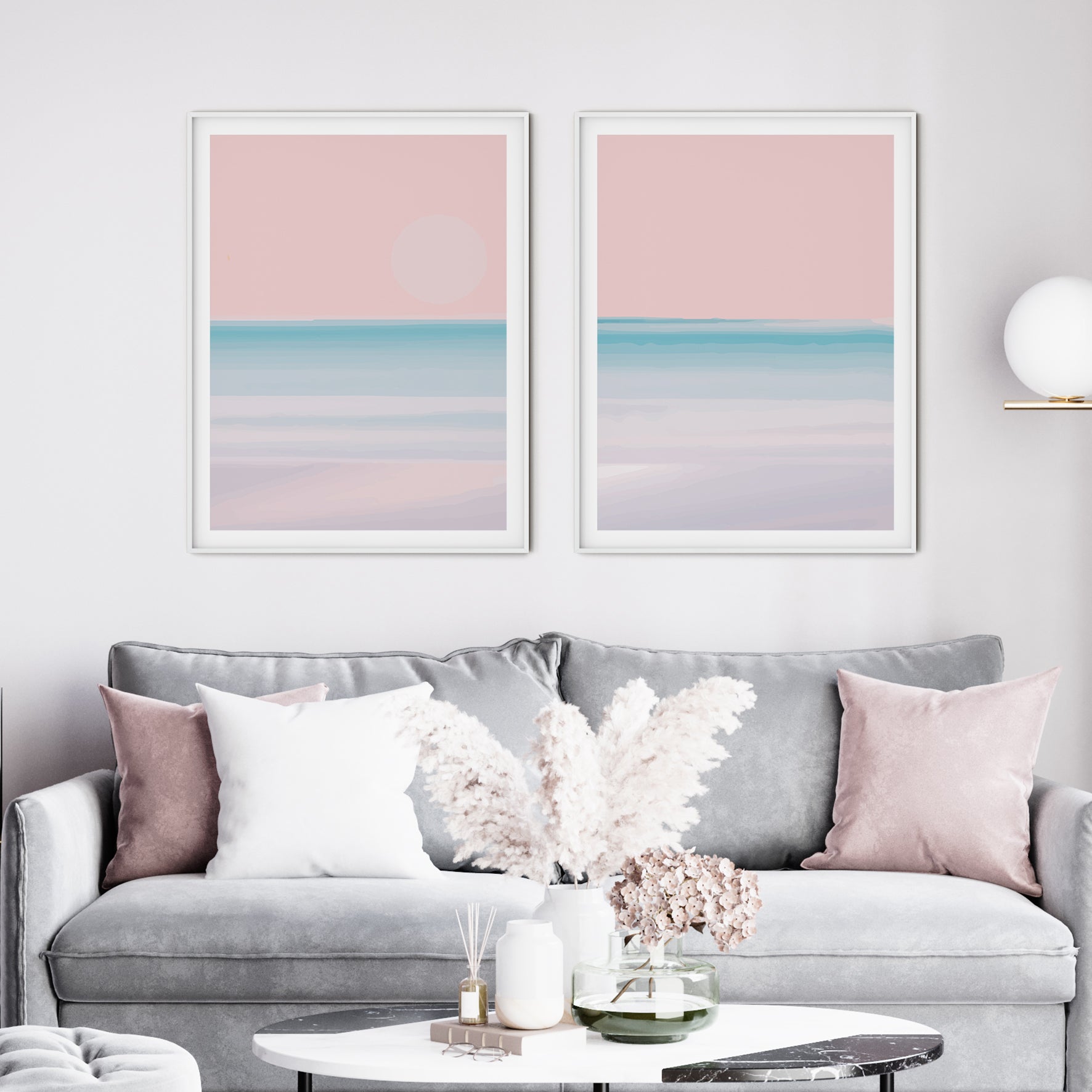 זוגם פוסטרים - Pastel Sunset