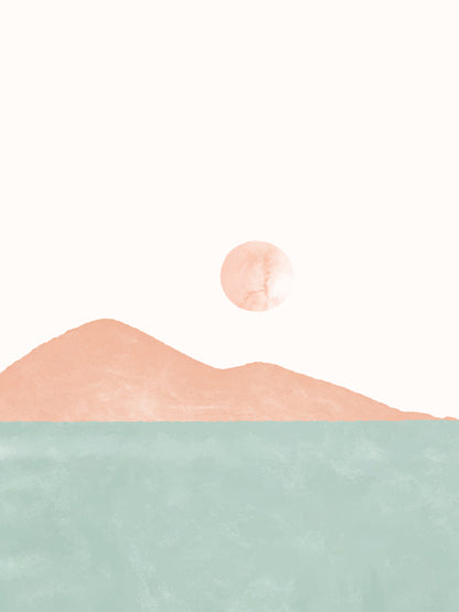 זוג הדפסים - Pastel View