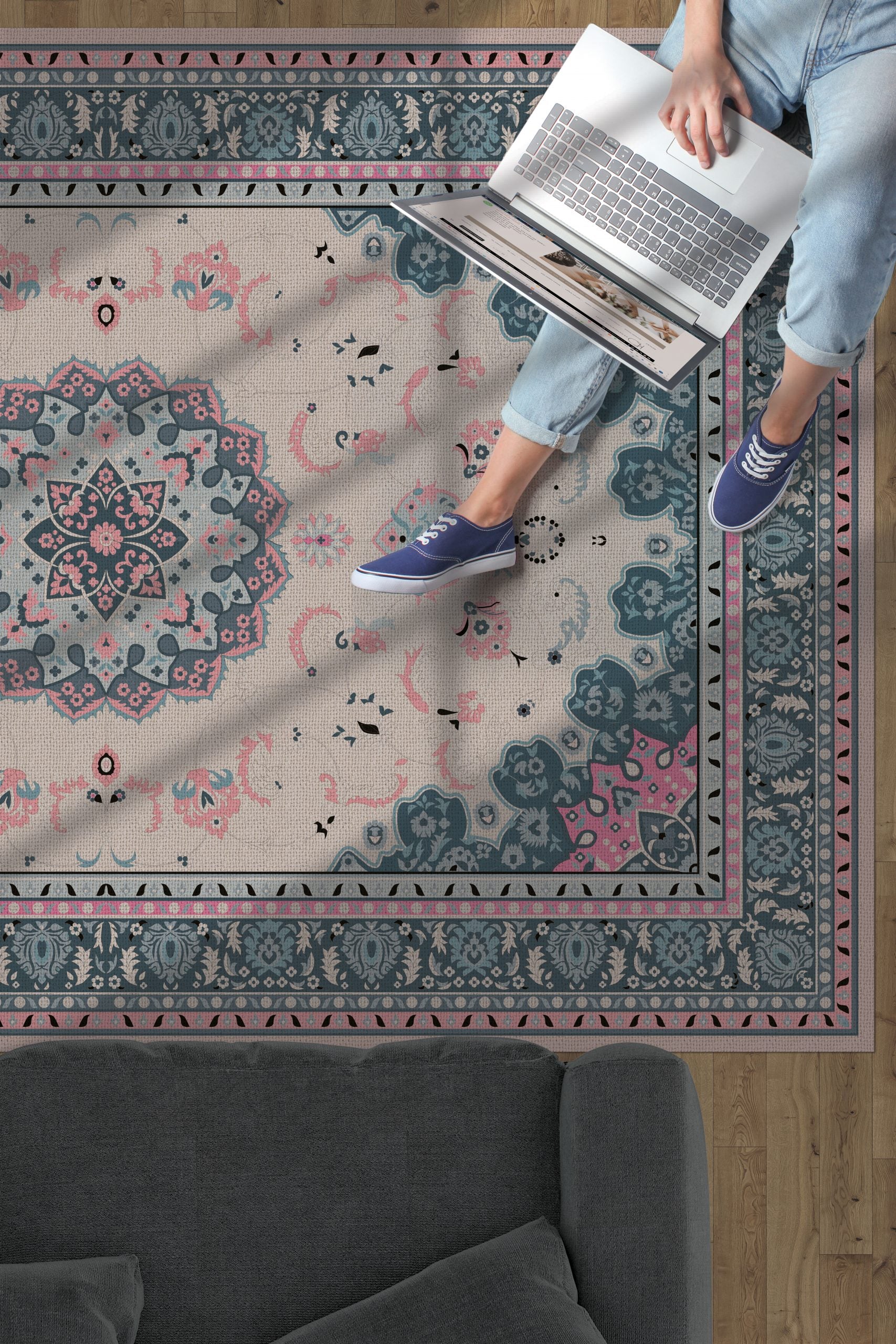 שטיח ויניל - דגם MIA