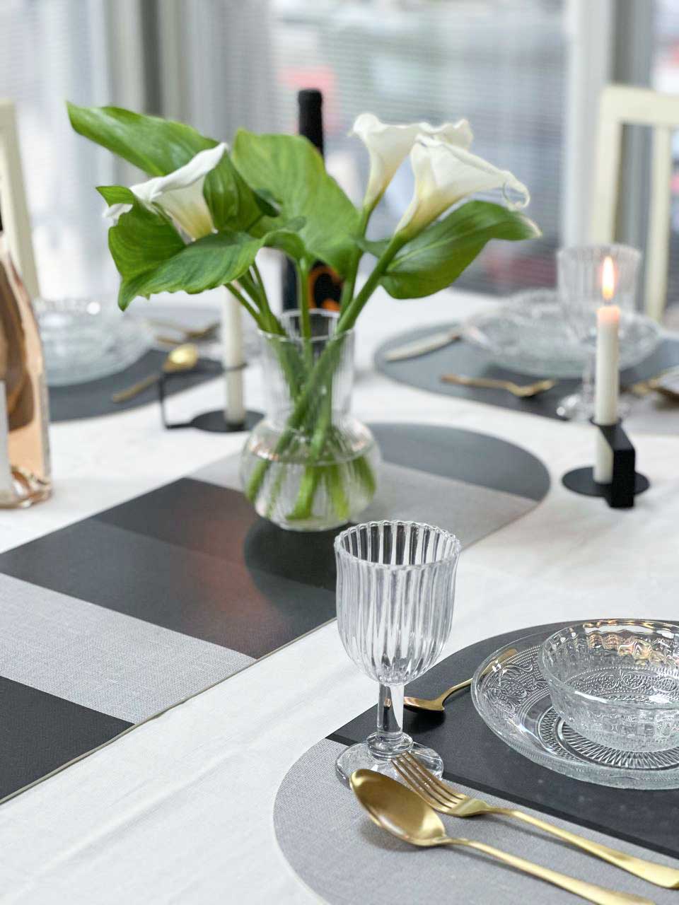 ראנר ויניל - אליפטי אפור