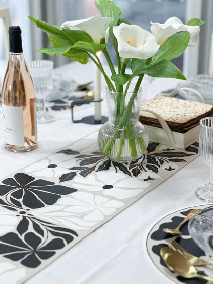 ראנר ויניל - דגם Black leaf