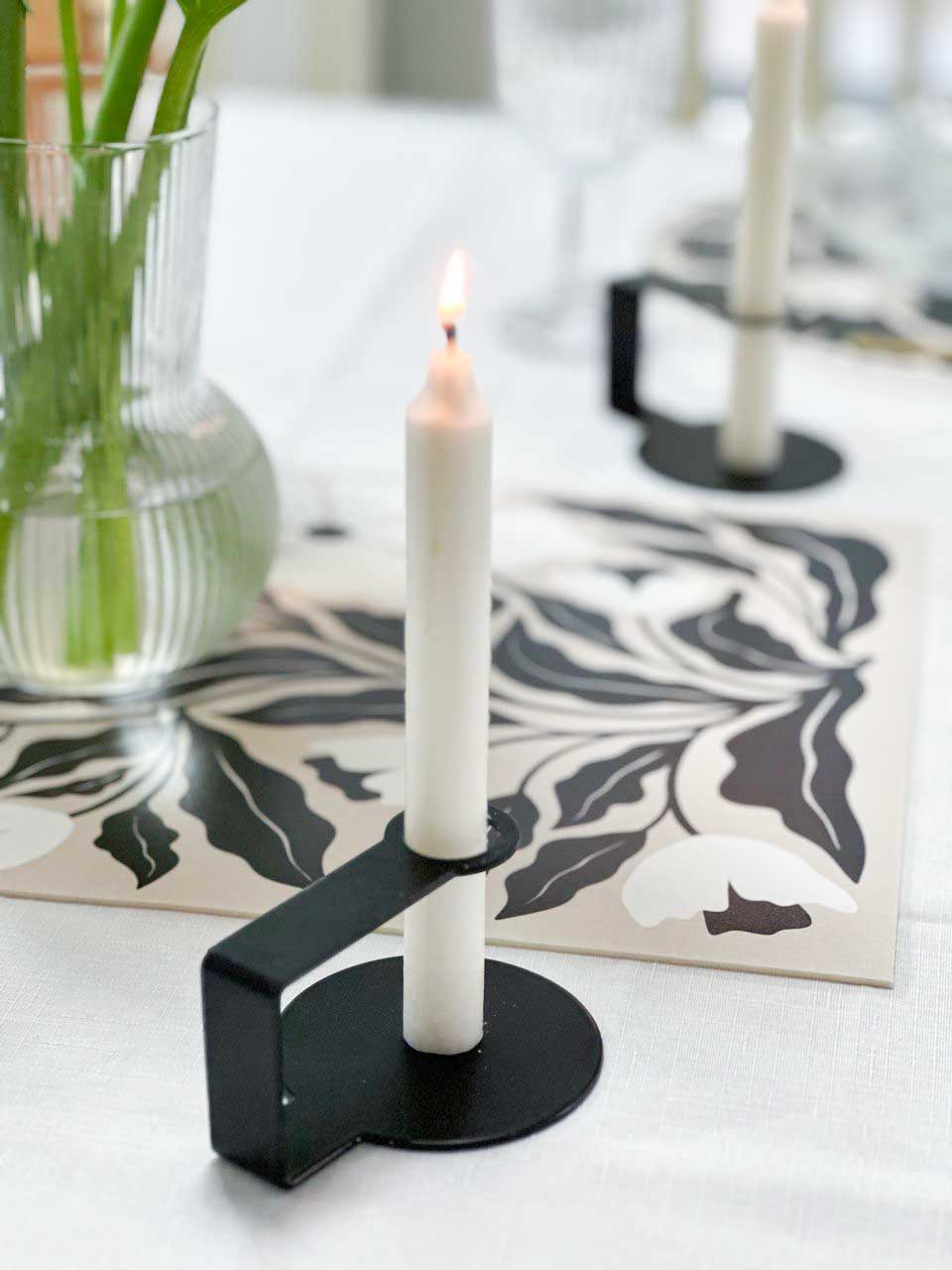 ראנר ויניל - דגם Black leaf