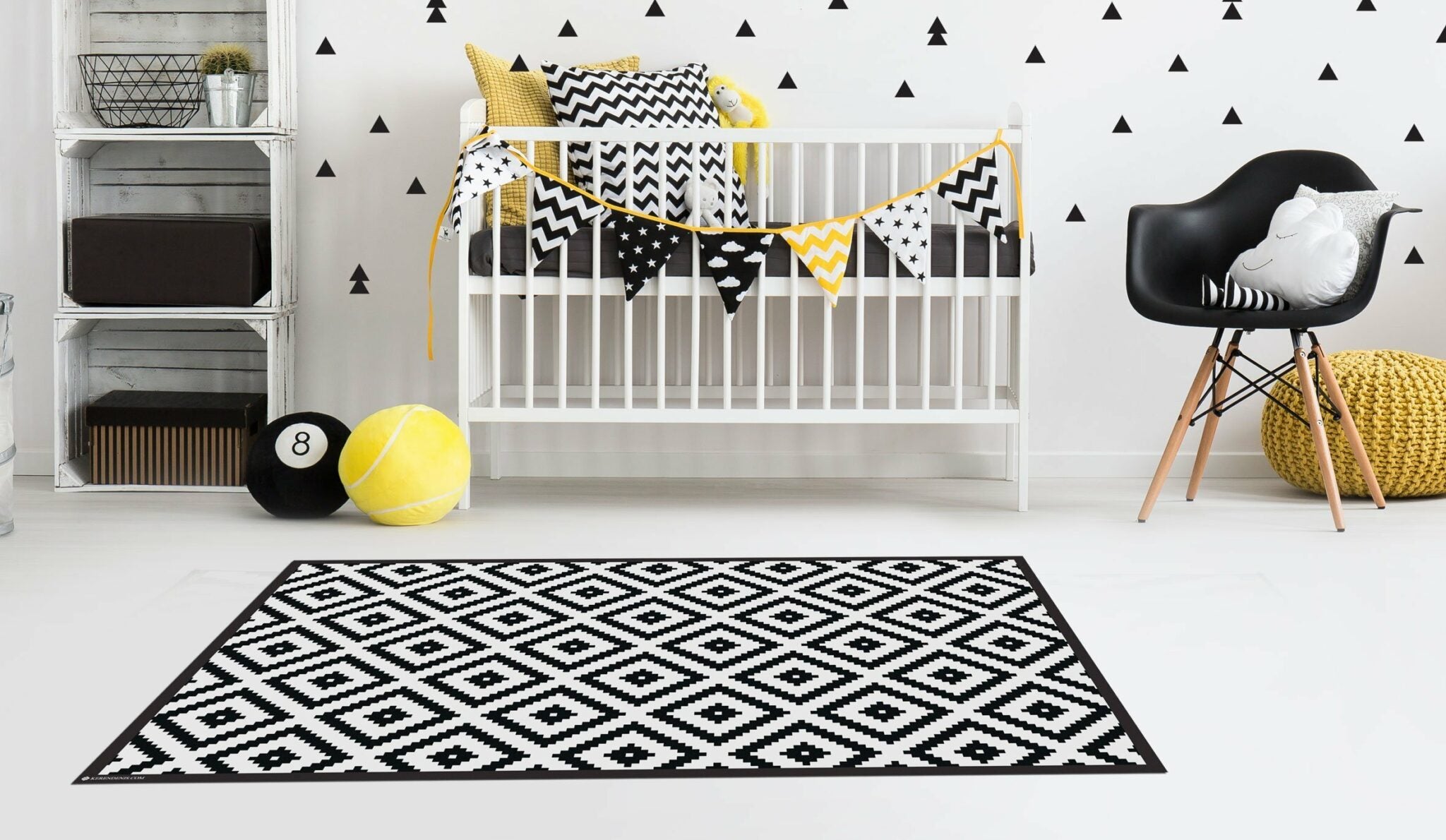 שטיח ויניל - דגם פיקסל