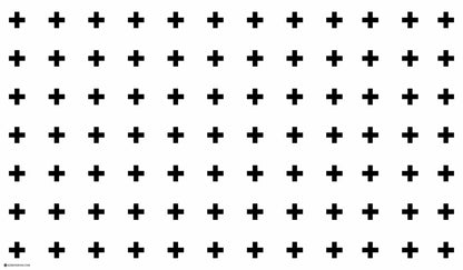 שטיח ויניל - דגם  פלוס לבן