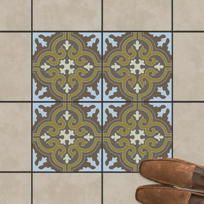 מדבקות אריחים דגם - רומיאו