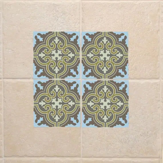 מדבקות אריחי רצפה - רומיאו