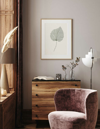 הדפס - Sketch leaf