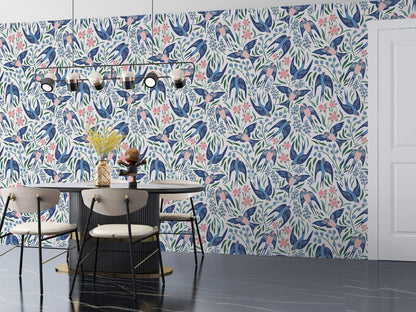 טפט לקיר - דגם  Swallows