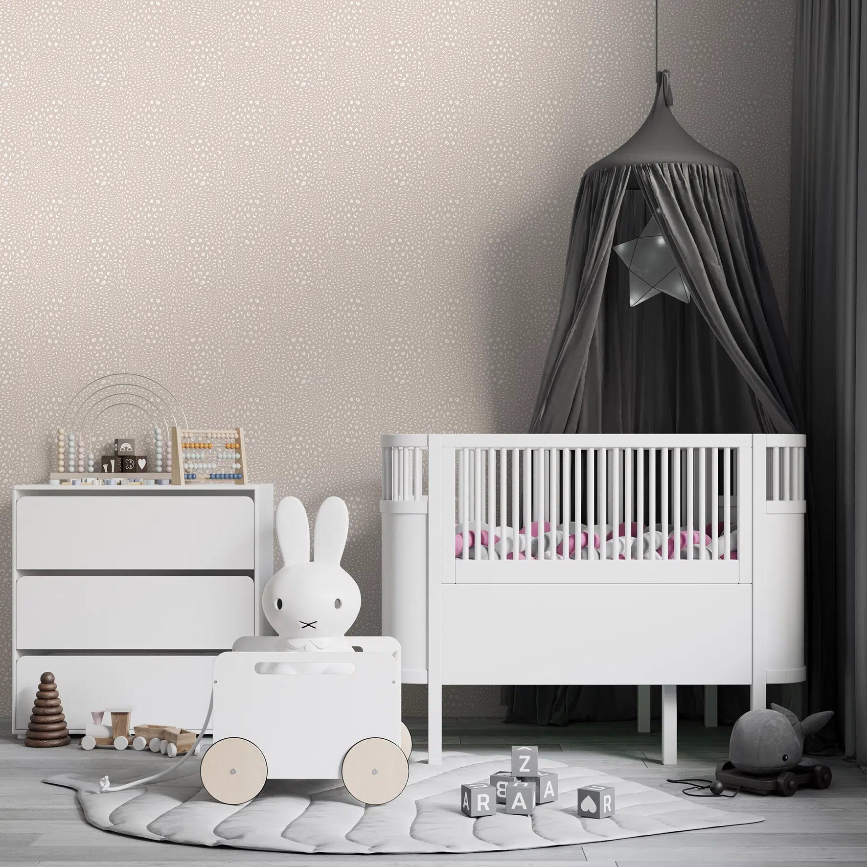 טפט לקיר - דגם  Sweet מנומר