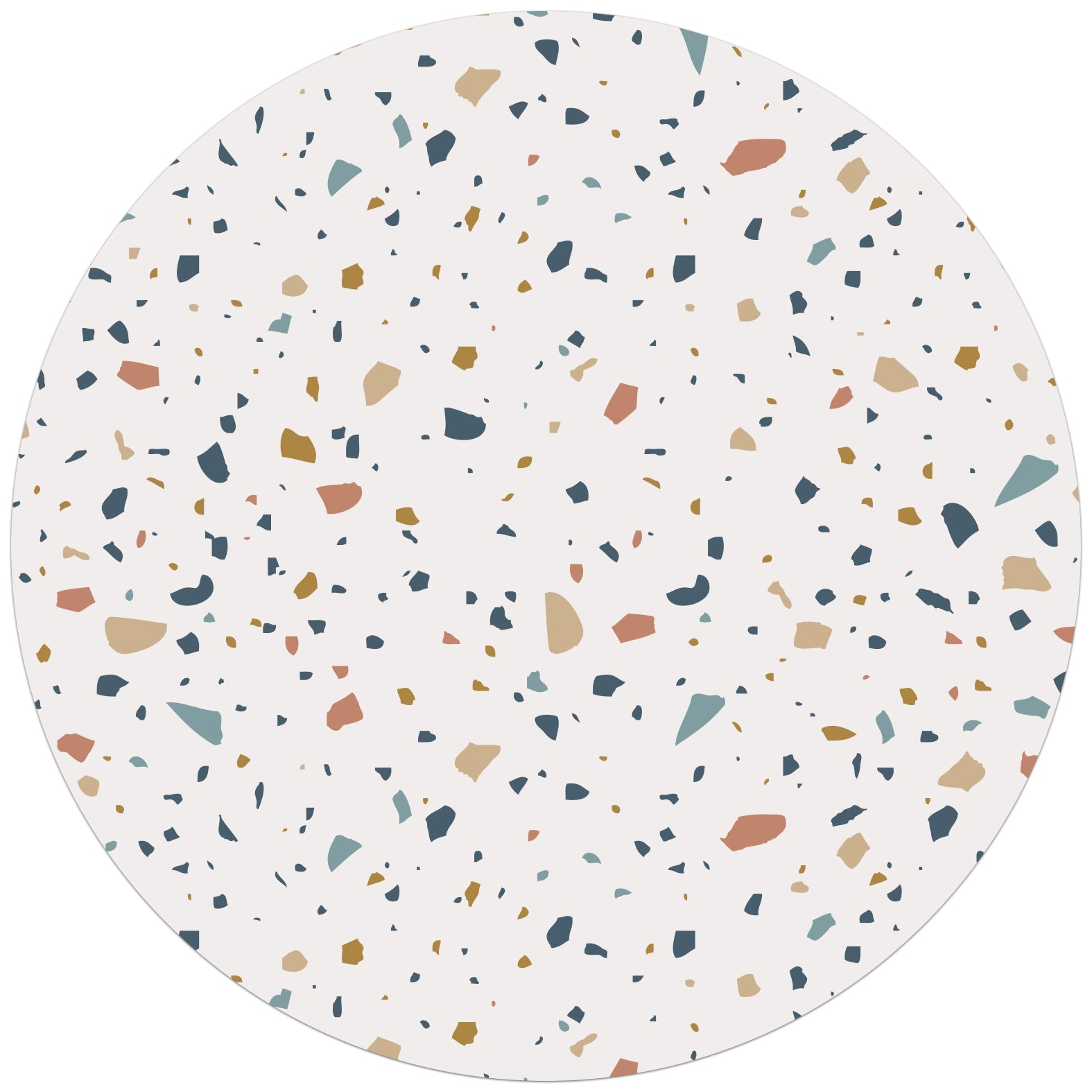 פלייסמט ויניל - עגול טראצו 06