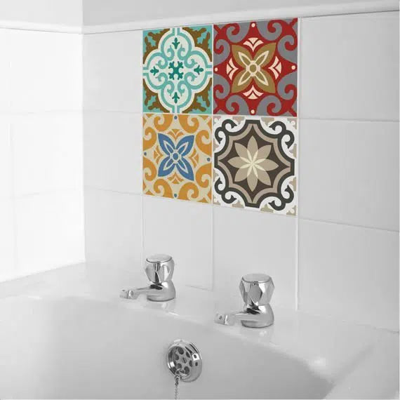 מדבקות אריחי רצפה - Tiles