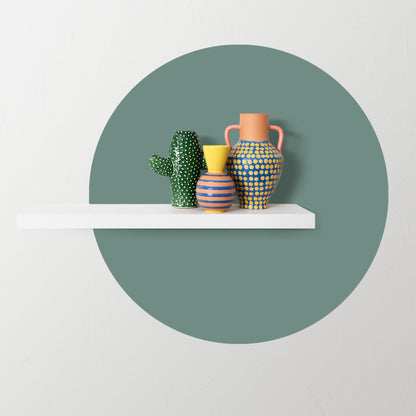 מדבקת טפט צורני בצבעים שונים - דגם עיגול