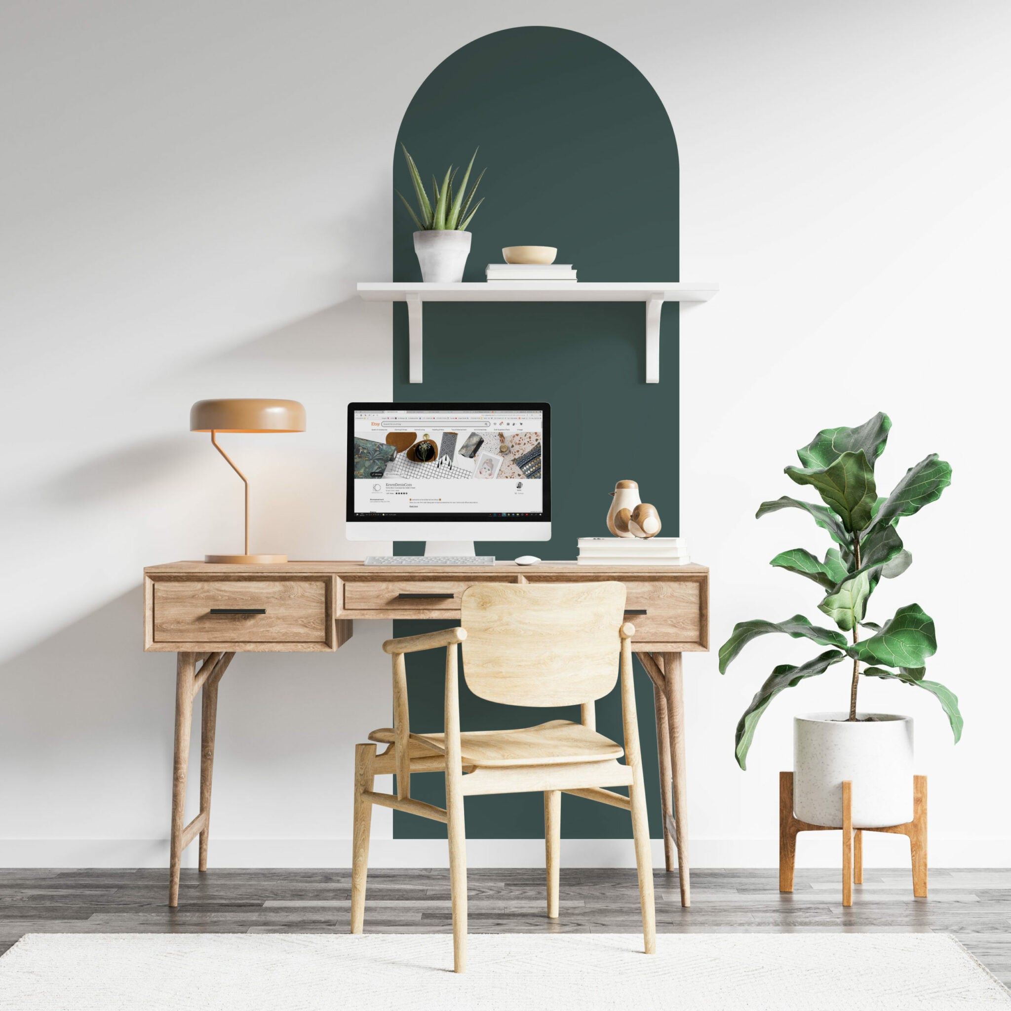 מדבקת טפט צורני - קשת