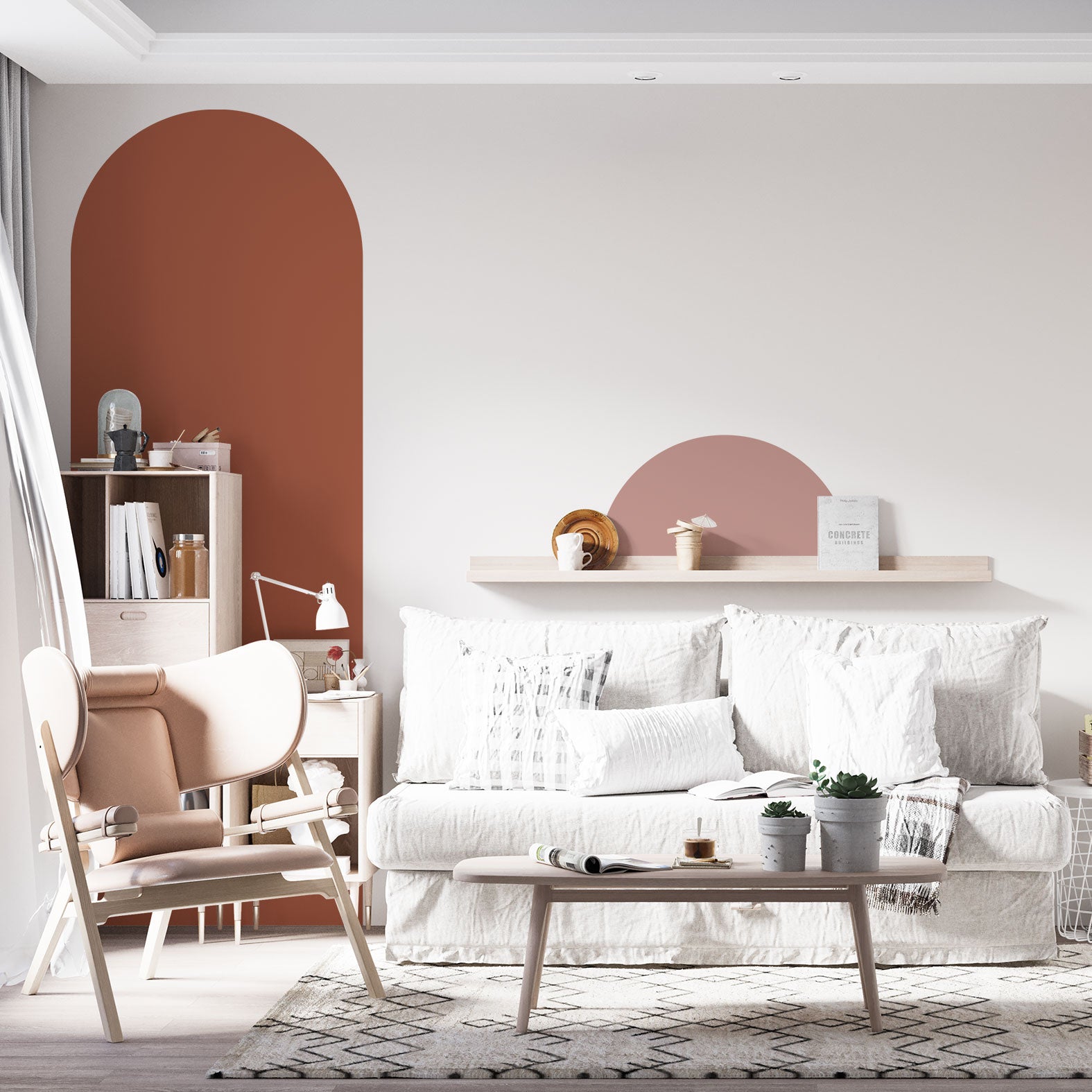 מדבקת טפט צורני - קשת