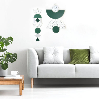 עודפים - תכשיט קיר - No.4 Green Terrazzo Schindler