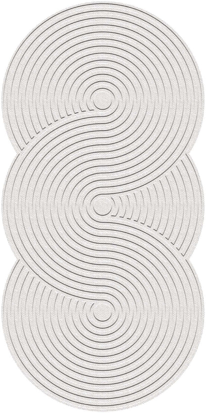 שטיח ויניל - דגם Zen gray