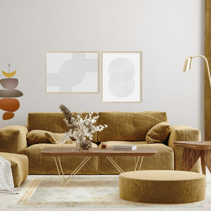 תמונת קיר תחריט Merge