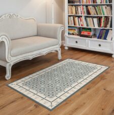 שטיח ויניל מעוצב - דגם רומא אפור