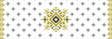 שטיח ויניל מעוצב - דגם Ethnic gold