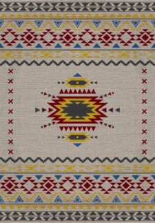 שטיח ויניל מעוצב - דגם Boho Kilim