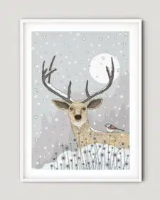 frame-snow-deer1