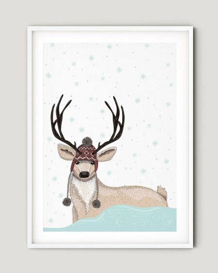 frame-snow-deer2