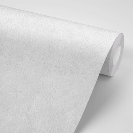 טפט מבוסס בד דגם בטון לבן