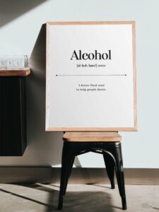 alcohol-noun-frame